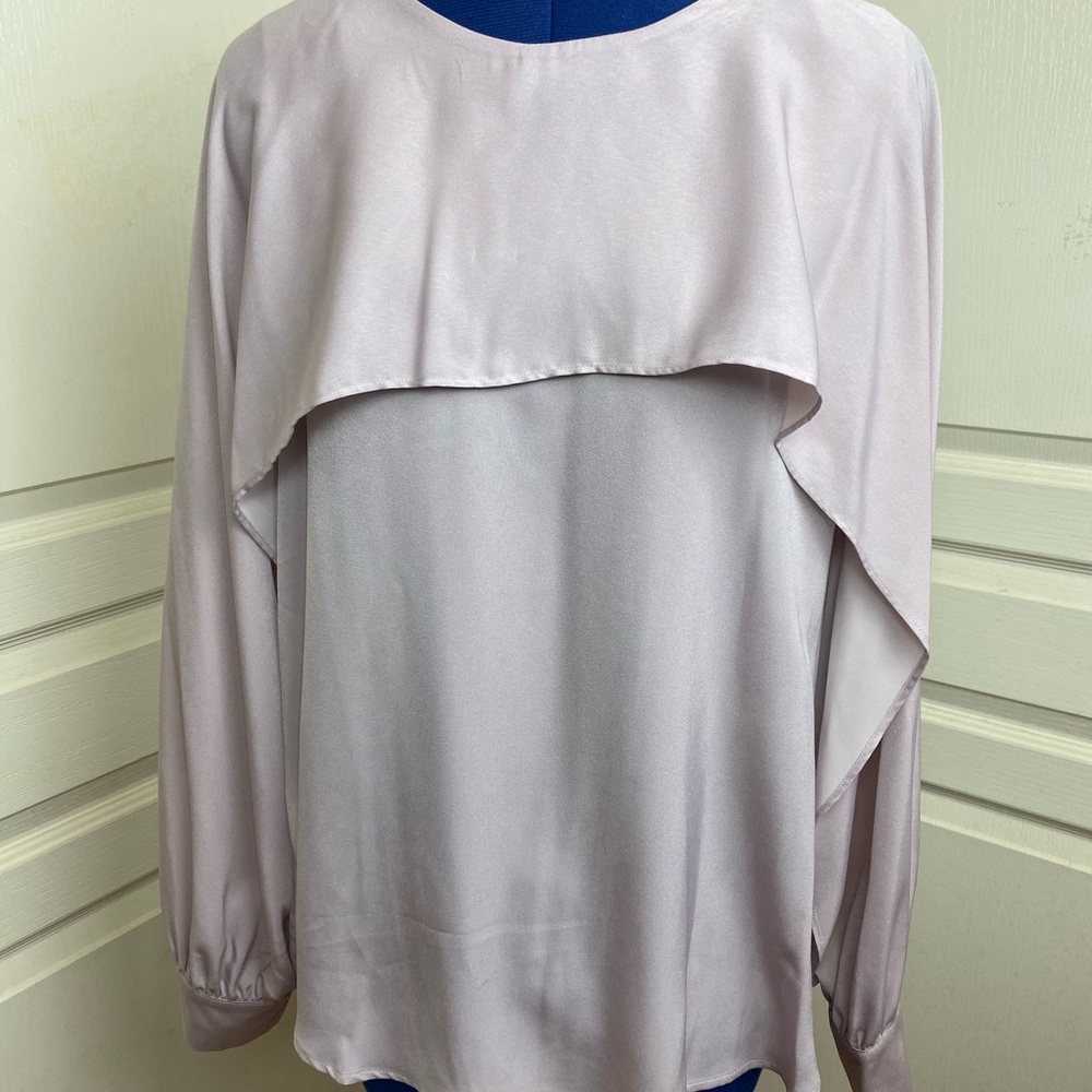 RO & DE Dusty Rose Long Sleeved Blouse SizeLarge